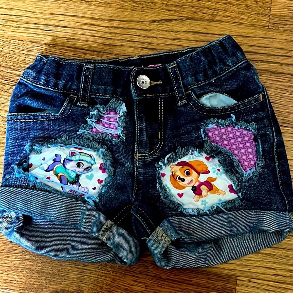 Paw Patrol Denim Shorts size 6